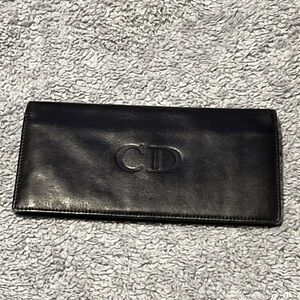 Dior Black Leather Wallet